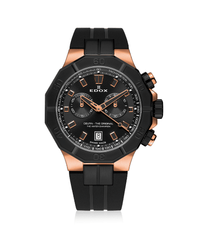 Edox CO-1 Chronograph 43mm - 10113 37RNCA NIR