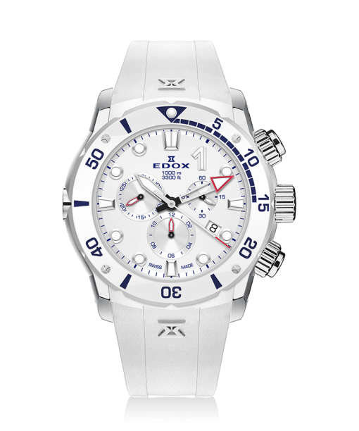 Edox CO-1 Chronograph 45mm - 10242 TINB BBUINR