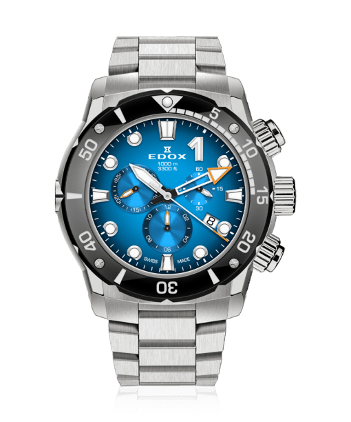 Edox CO-1 Chronograph 45mm - 10242 TINM BUIDN