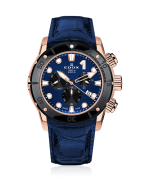 Edox CO-1 Chronograph 45mm - 10242 TINR BUIRN