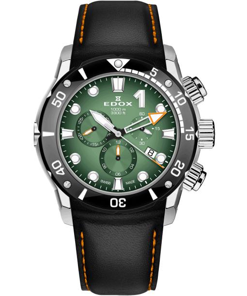 Edox CO-1 Chronograph 45mm - 10242 TIN VIN