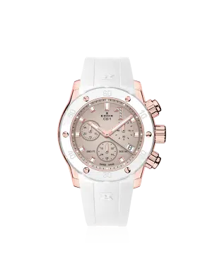 Edox CO-1 Chronolady Chronograph 38mm - 10255 37RBCAB BEIDR