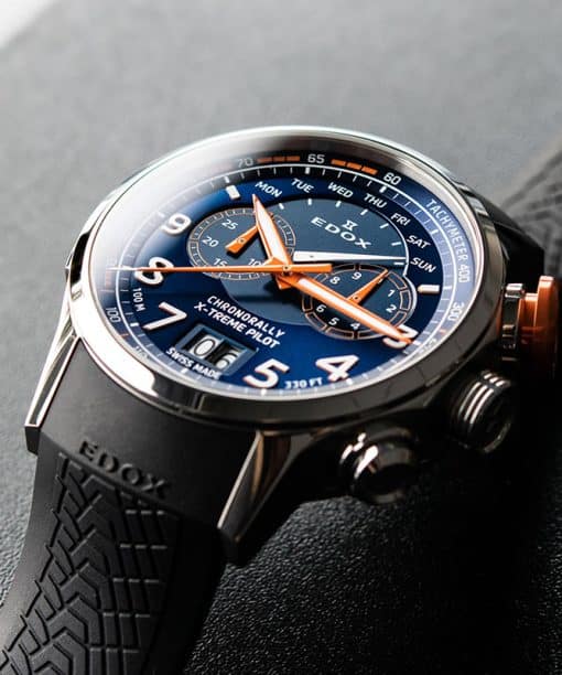Alternative view of Edox Chronorally Chronograph 48mm - 38001 TINOCA BUO3