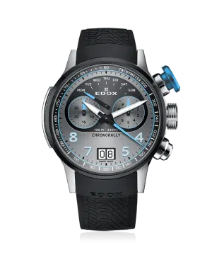 Edox Chronorally Chronograph 45mm - 38003 TINBU GNBU