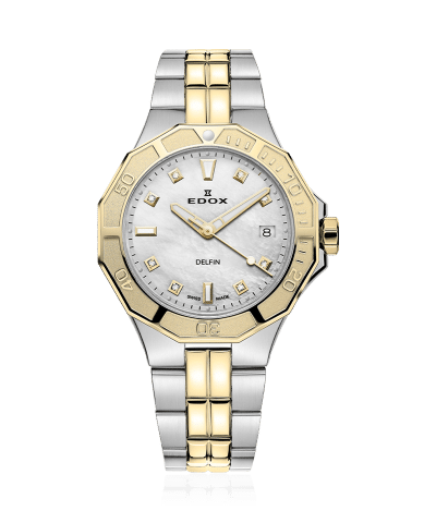 Edox Delfin Diver Date Lady 38mm - 53020 357JM NADD