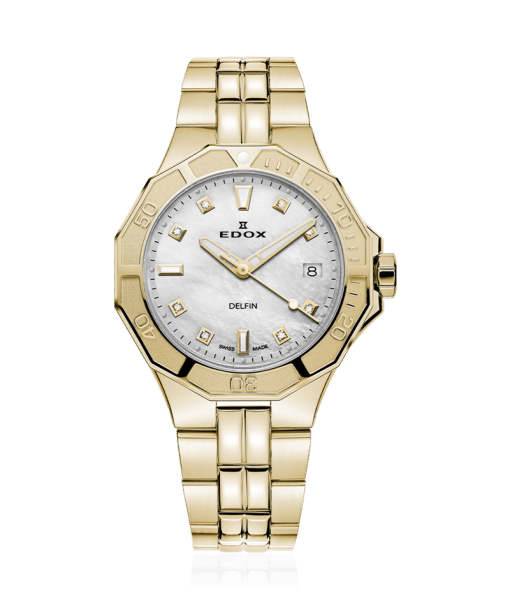 Edox Delfin Diver Date Lady 38mm - 53020 37JM NADD