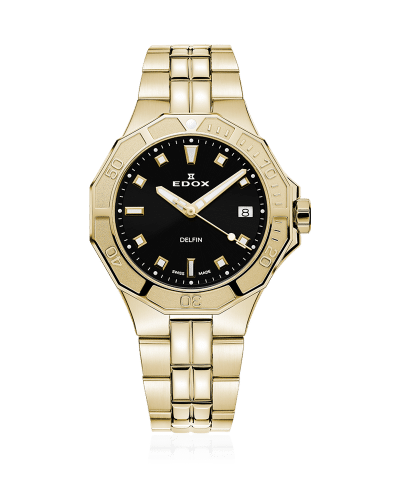 Edox Delfin Diver Date Lady 38mm - 53020 37JM NID