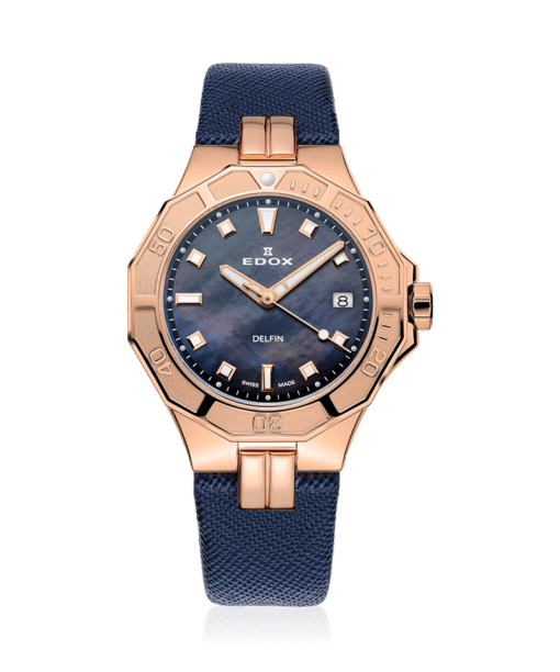 Edox Delfin Diver Date Lady 38mm - 53020 37RC NANR