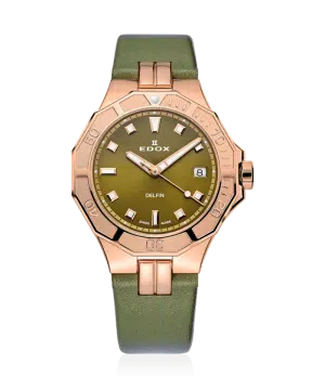 Edox Delfin Diver Date Lady 38mm - 53020 37RC VR