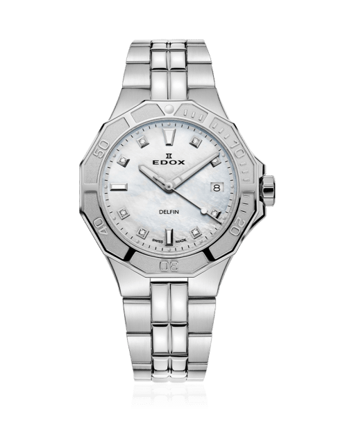 Edox Delfin Diver Date Lady 38mm - 53020 3M NADN