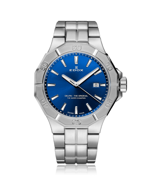 Edox Delfin The Original Date 43mm - 53021 3M BUIN