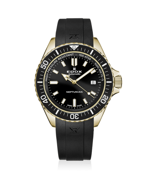 Edox Neptunian Date Automatic 44mm - 80120 37JCA NID