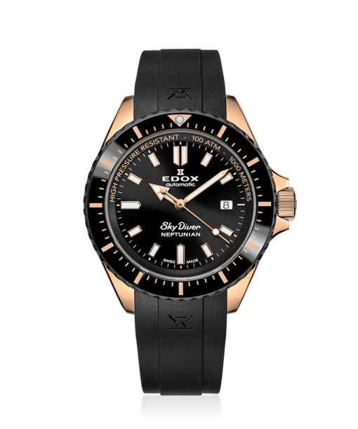 Edox Neptunian Date Automatic 44mm - 80120 37RNNCA NIR