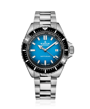 Edox Neptunian Date Automatic 44mm - 80120 3NM BUIDN