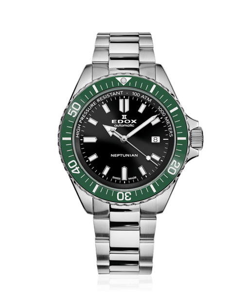 Edox Neptunian Date Automatic 44mm - 80120 3VM NIN