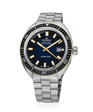 Edox Hydro-Sub Date Chronometer Automatic 42mm - 80128 357JNM BUDD