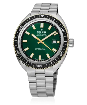 Edox Hydro-Sub Date Chronometer Automatic 42mm - 80128 357JNM VID
