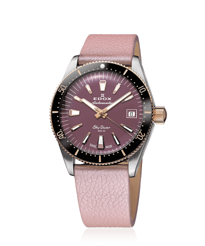 Edox SkyDiver 38 Date Automatic Special Edition 38mm - 80131 357RNRC VIO