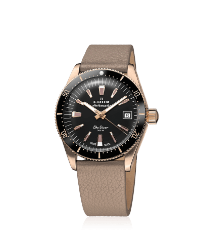 Alternative view of Edox SkyDiver 38 Date Automatic Special Edition 38mm - 80131 37RNC NI