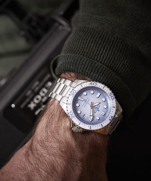 Alternative view of Edox Neptunian Grande Reserve Date Automatic 42mm - 80801 3BBUM BUCDN