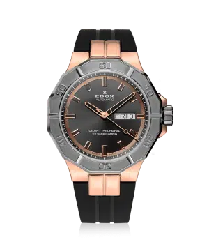Edox Delfin The Original Day Date Automatic 43mm - 88008 37RGCA GIR
