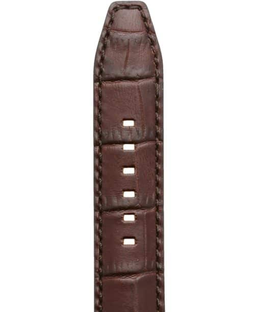 Rochet Sport Luxe «Indiana» Brun/Brun Vanntett Alligator Decor Skinnreim