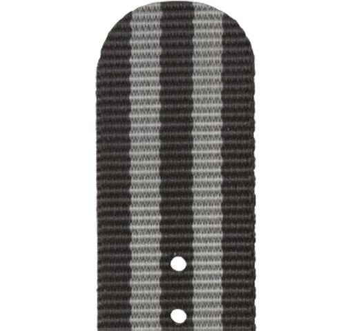 Rochet Synthetic «Nato» Sort/Grå Nylonreim