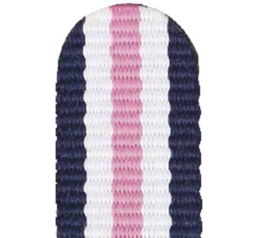 Rochet Synthetic «Nato» Blå/Rosa/Hvit Nylonreim