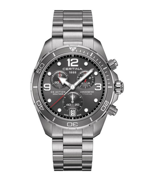 Certina DS Action Chronograph 43mm Titanium - C032.434.44.087.00