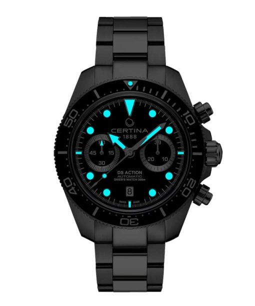 Alternative view of Certina DS Action Diver Chrono 45mm - C032.827.11.051.00