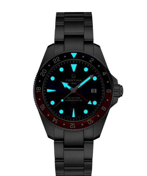 Alternative view of Certina DS Action GMT Powermatic 80 - C032.929.11.041.00