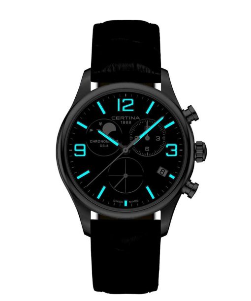 Alternative view of Certina DS-8 Moon Phase 42mm - C033.460.16.047.00