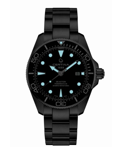 Alternative view of Certina DS Action Diver Powermatic 80 43mm - C032.607.11.091.00