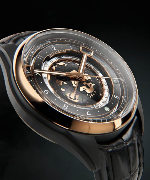 DeSanders Voyage GMT Black Pearl