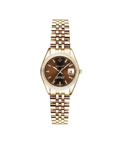 Gant Sussex Mini Bijou Gullfarget / Brun 28mm - G181103