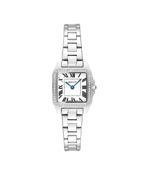 Gant Seneca Bijou Stål / Hvit 22,5mm - G193101