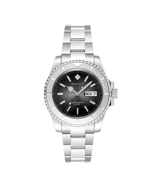 Gant Watertown Stål / Sort 41mm - G204001