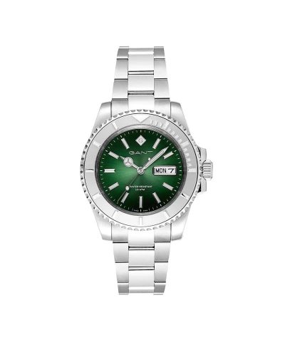 Gant Watertown Stål / Grønn 41mm - G204003