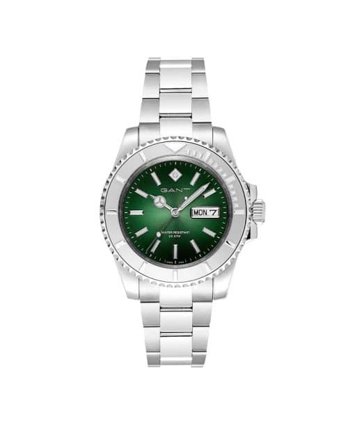 Gant Watertown Stål / Grønn 41mm - G204003