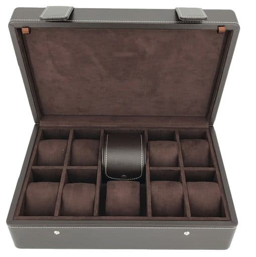 Leanschi 10 slot box/brown