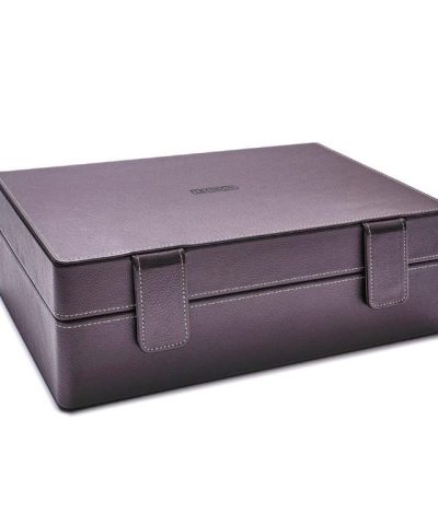 Alternative view of Leanschi 10 slot box/brown