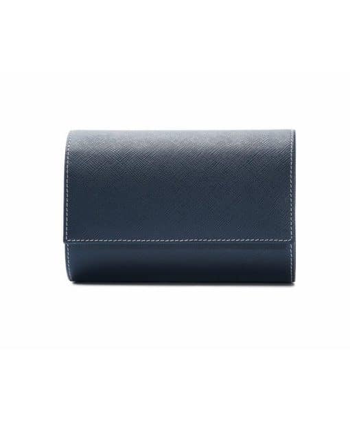 Leanschi 2 watch roll/blue leather