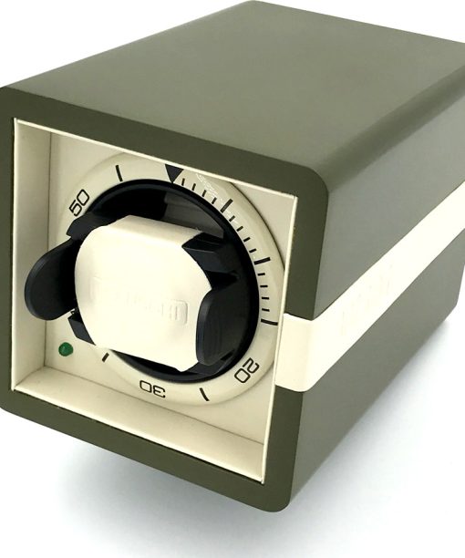 Leanschi single watch winder/green-beige