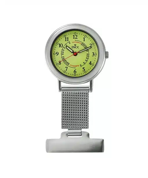 Inex Søsterur Stål / Grønn 30mm