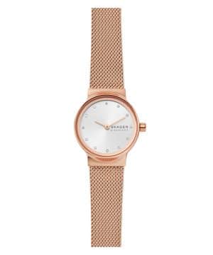 Skagen Freja Lille Rose Gold-Tone Steel Mesh Watch - SKW2665