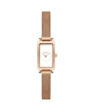 Skagen Hagen Micro Two-Hand Rose Gold Stainless Steel Watch - SKW3148