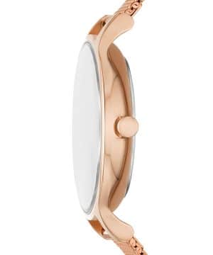 Skagen Anita Lille Three-Hand Rose Gold Stainless Steel Mesh Watch - SKW3150 - Bilde 2