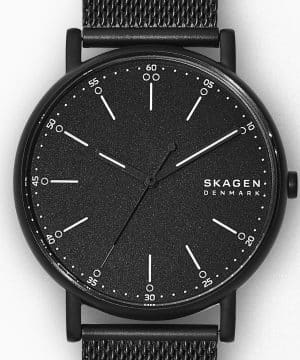 Skagen Signatur Three-Hand Midnight Steel Mesh Watch - SKW6579 - Bilde 2