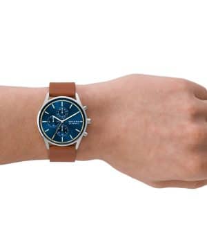 Skagen Holst Chronograph Luggage Leather Watch - SKW6916 - Bilde 2