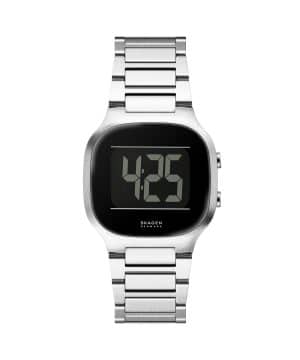 Skagen Mellem Digital Silver Stainless Steel Watch - SKW6948